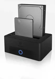 ICYBOX IB-1232CL-U3 2Bay dokas / klonavimo stotelė 2,5 colio ir 3,5 colio HDD Sata USB 3.2 Gen 1