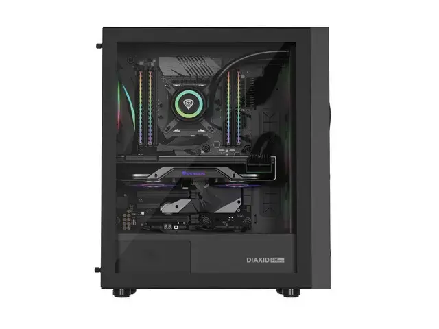 PC CASE GENESIS DIAXID 605 ARGB MIDI TOWER USB