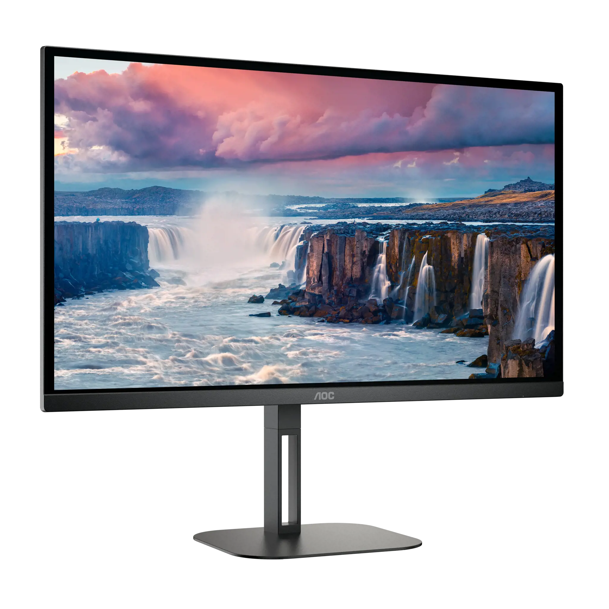 Monitorius AOC Q27V5N/BK 27inch WQHD VA 75Hz 4ms 300cd/m2 HDMI 1.4x2 DPx2 Speakers