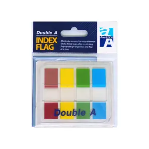 Double A Plastikiniai spalvoti žymekliai 4C Half Color
