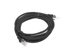LANBERG PCU5-10CC-0300-BK Lanberg Patchcord RJ45 kat. 5e UTP 3 m juodas