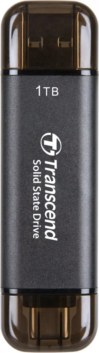 TRANSCEND ESD310C 1TB išorinis SSD USB 10Gb/s C/A tipo diskas