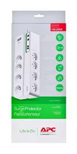APC PMF83VT-FR, 2690 J, 8 AC outlet(s), Type E, 230 V, 50 Hz, 2300 W