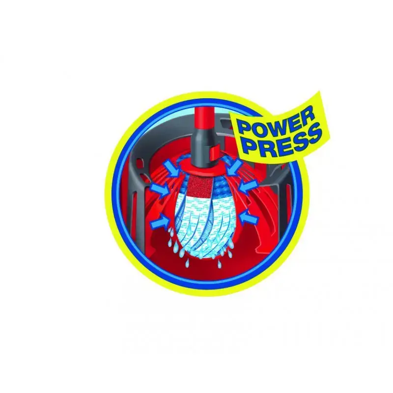Kibiras su valytuvu "Vileda Torsion Power