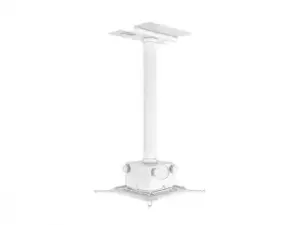 Multibrackets M Projector Mount Pro HD 40kg White, Ceiling, 40 kg, White, 150 - 1000 mm, 360°, -5 - 5°