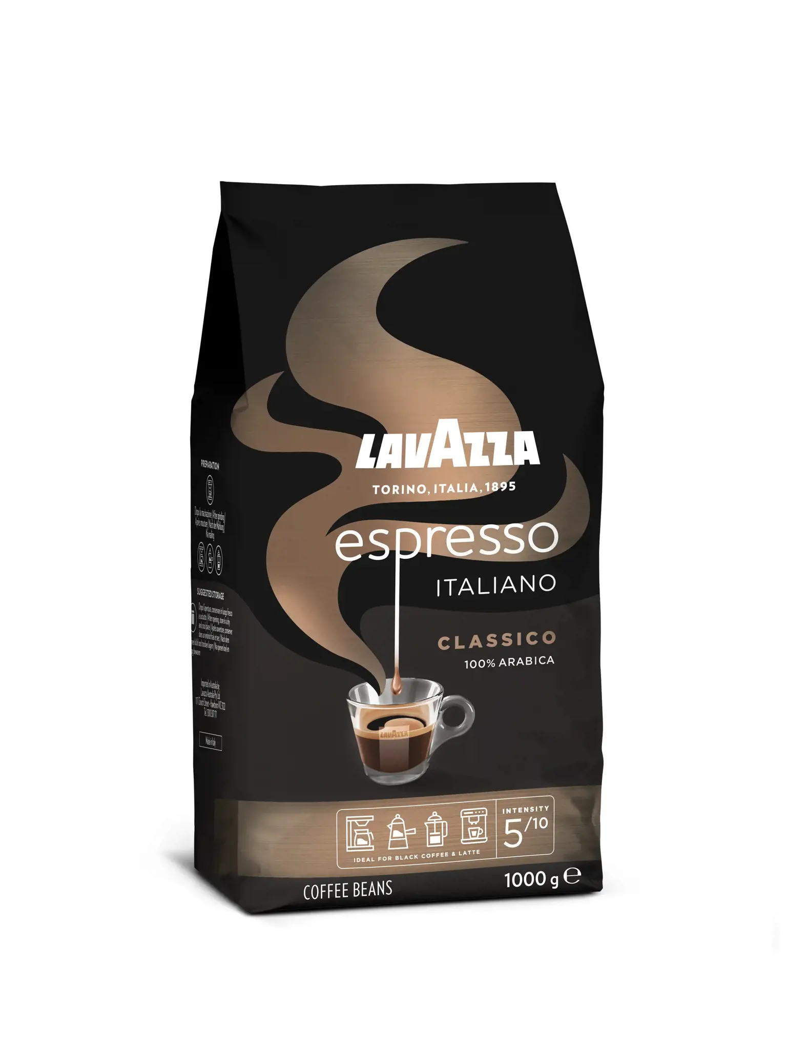 Kavos pupelės LAVAZZA Caffe Espresso, 1 kg