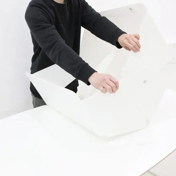 Fotografavimo palapinė LED ORANGEMONKIE Foldio 3 61 x 58.4 x 65.4 cm