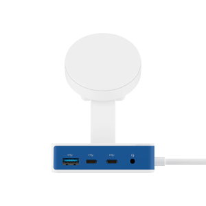 Hyper HyperDrive Flex MagCharge USB-C Hub, White/Blue | HD8100BUGL | HDMI ports quantity 1
