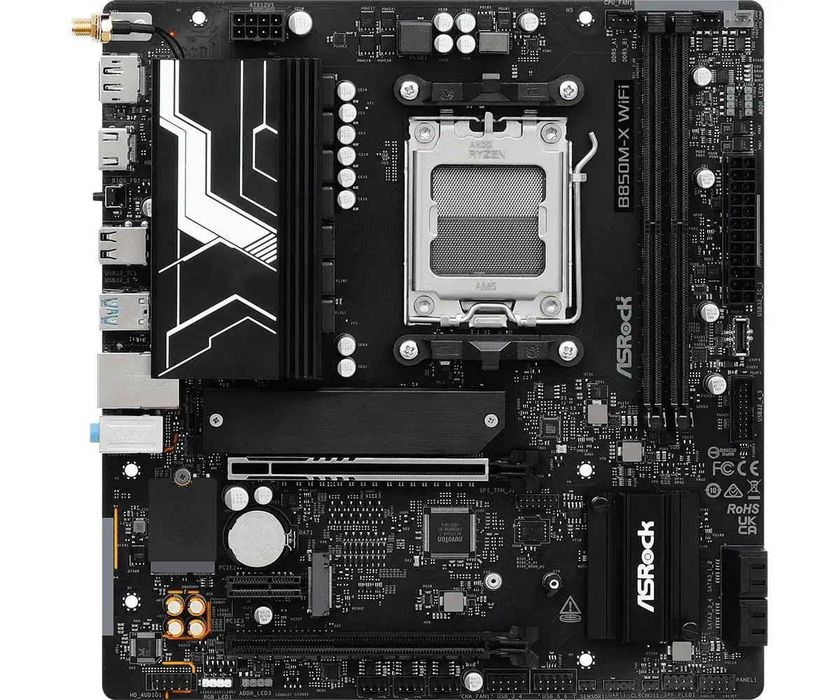 Asrock B850M-X WiFi R2 AMD B850 Socket AM5 micro ATX