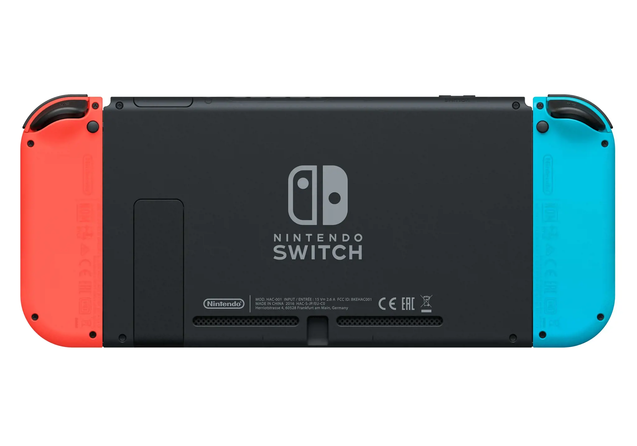 "Nintendo Switch", "Nintendo Switch", 768 MHz, 4000 MB, mėlyna, pilka, raudona, analoginis / skaitmeninis, D-pad