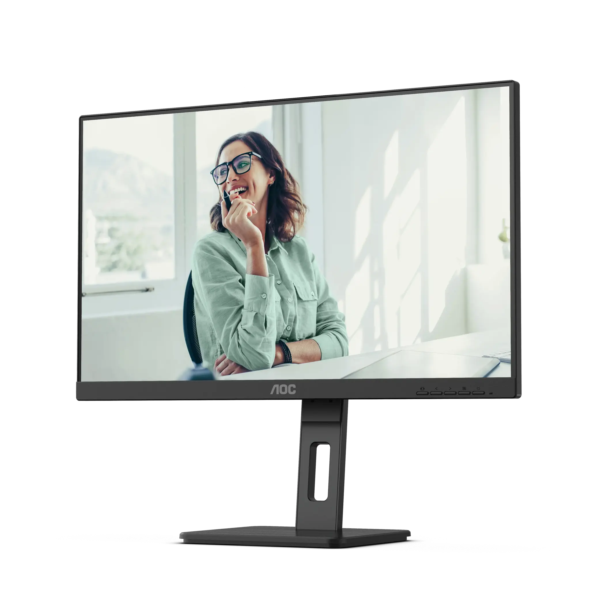 Monitorius AOC 24P3CV 23.8inch IPS TFT 1920x1080 HDMI DP USB Black