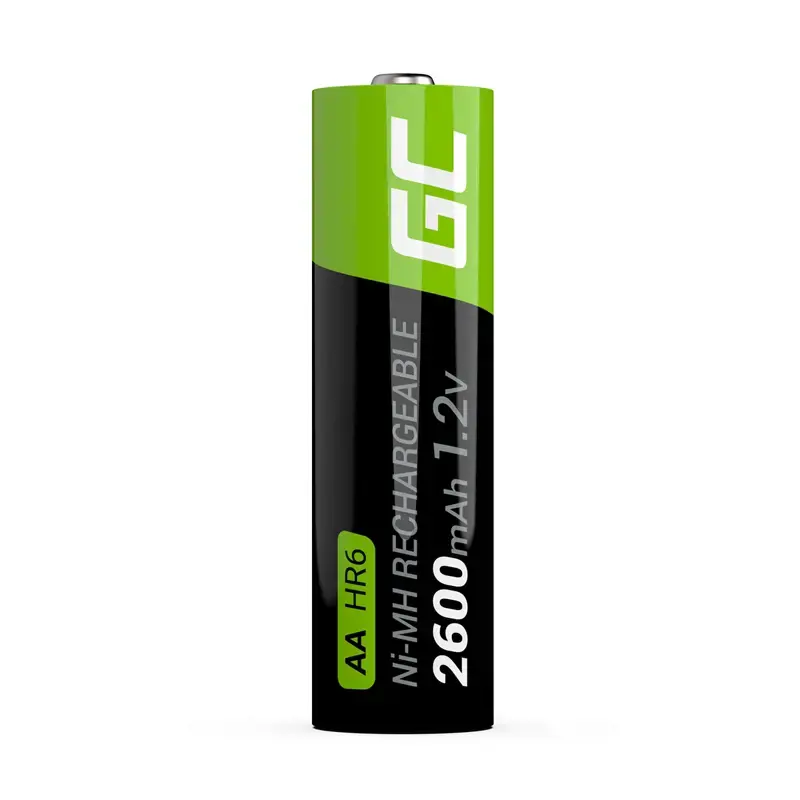 GREENCELL GR01 Žaliasis elementas 4x akumuliatorius AA HR6 2600mAh