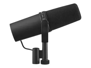 "Shure SM7B" mikrofonas Juodas studijinis mikrofonas