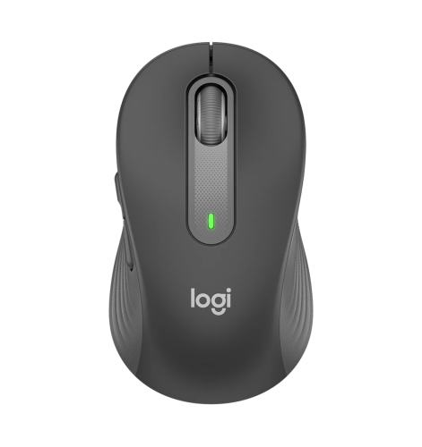 "Logitech Signature M650" belaidė pelė, dešinioji, optinė, RF belaidis ryšys + "Bluetooth", 2000 DPI, grafito spalvos