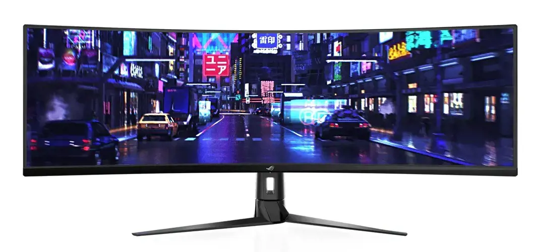 Monitorius ASUS XG49VQ 49inch Gaming monitor VA UWQHD 4ms up to 144Hz 3840x1080 450cd/m2 3Y