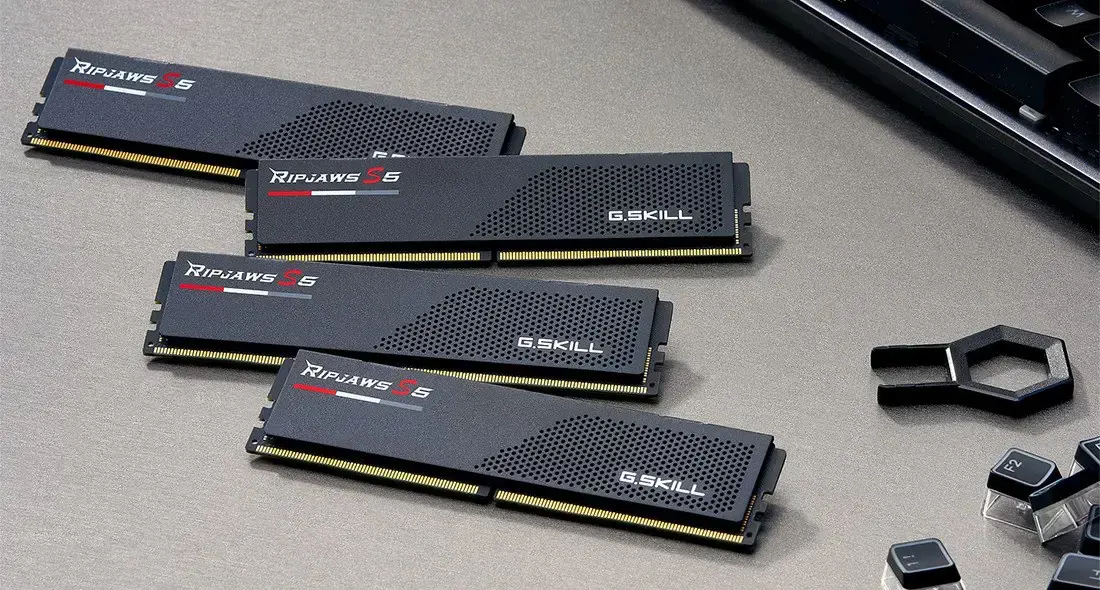 G.SKILL Ripjaws S5 DDR5 32GB 2x16GB 6000MHz CL30 1.35V XMP 3.0 juoda