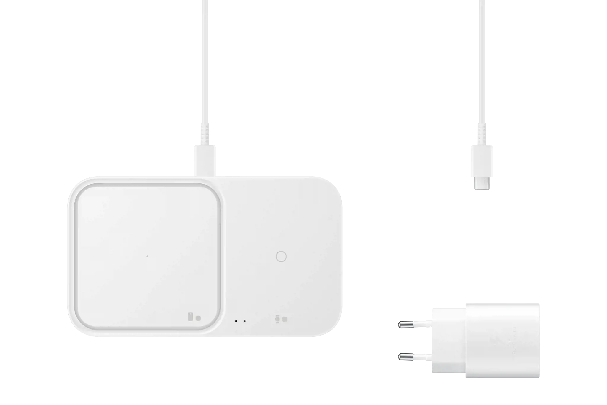 "Samsung EP-P5400", Vidinis, USB, Belaidis įkrovimas, Baltas