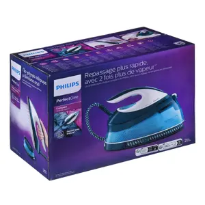 "Philips" GC7840/20, 2400 W, "SteamGlide" padas, 6,5 bar, 1,5 l, 120 g/min, mėlyna, balta