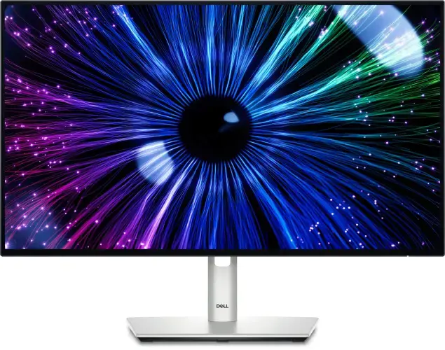 DELL UltraSharp U2424HE, 60,5 cm (23,8"), 1920 x 1080 taškų, "Full HD", skystųjų kristalų ekranas, 8 ms, juodas, sidabrinis