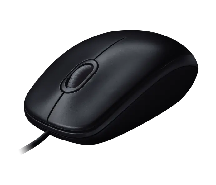 "Logitech" pelė M100, dvipusė, optinė, A tipo USB, 1000 DPI, juoda