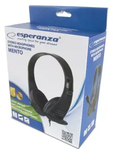 Esperanza EH209K STEREO HEADPHONES WITH MICROPHONE