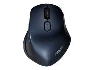 ASUS MW203, dešiniarankis, optinis, RF belaidis + "Bluetooth", 2400 DPI, juodas, mėlynas