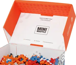 MARIOINEX Mini Waffle Building Blocks, 300 pieces