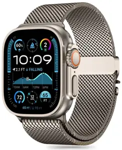 Tech-Protect watch band Milano Apple Watch 44/45/46/49mm, titanium