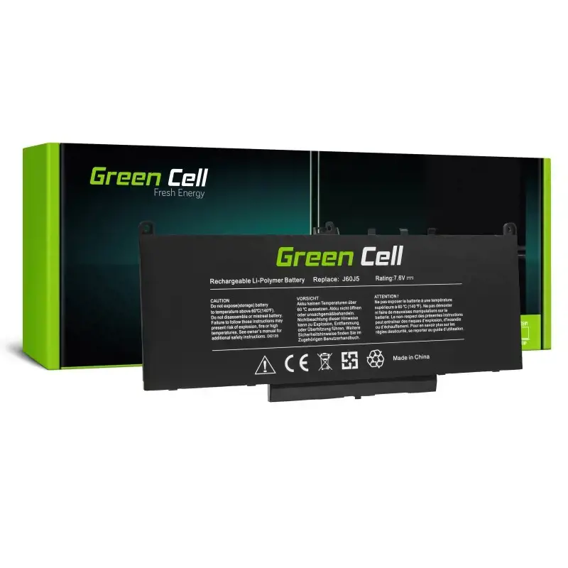 GREENCELL DE135 Žalioji baterija J60J5 iki Dell Latitude E7270 E7470