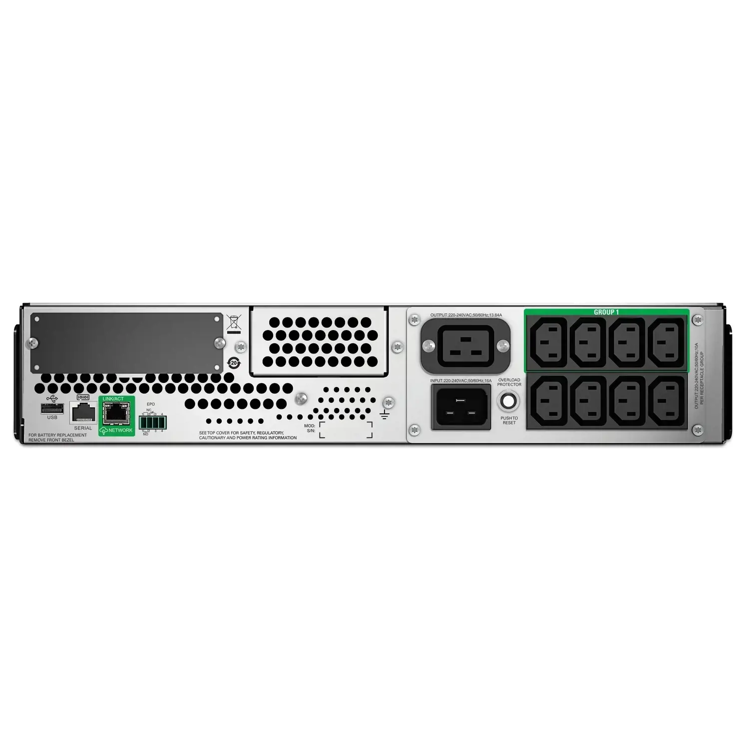 APC SmartConnect UPS SMT 3000 VA Rack