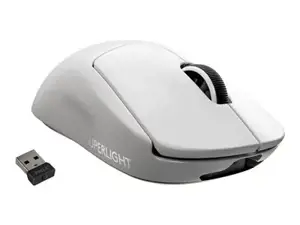 LOGITECH PRO X SUPERLIGHT belaidė žaidimų pelė, balta