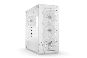 Būkite tylūs! Shadow Base 800 FX White, Midi Tower, Kompiuteris, Balta, ATX, EATX, micro ATX, Mini-ITX, Akrilonitrilo butadieno stirenas (ABS), Plienas, Grūdintas stiklas, Multi
