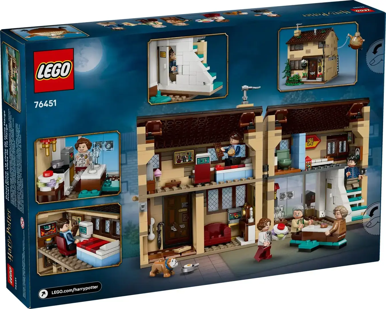 LEGO HARRY POTTER 76451 Privet Drive: Aunt Marge's Visit
