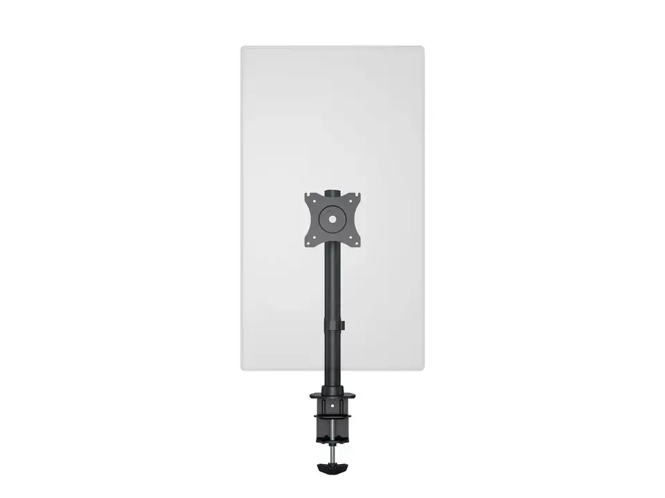 Multibrackets M Deskmount Basic Single, 10 kg, 38.1 cm (15"), 68.6 cm (27"), 100 x 100 mm, Height adjustment, Black