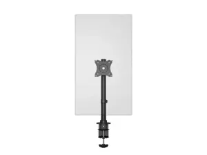 Multibrackets M Deskmount Basic Single, 10 kg, 38.1 cm (15"), 68.6 cm (27"), 100 x 100 mm, Height adjustment, Black