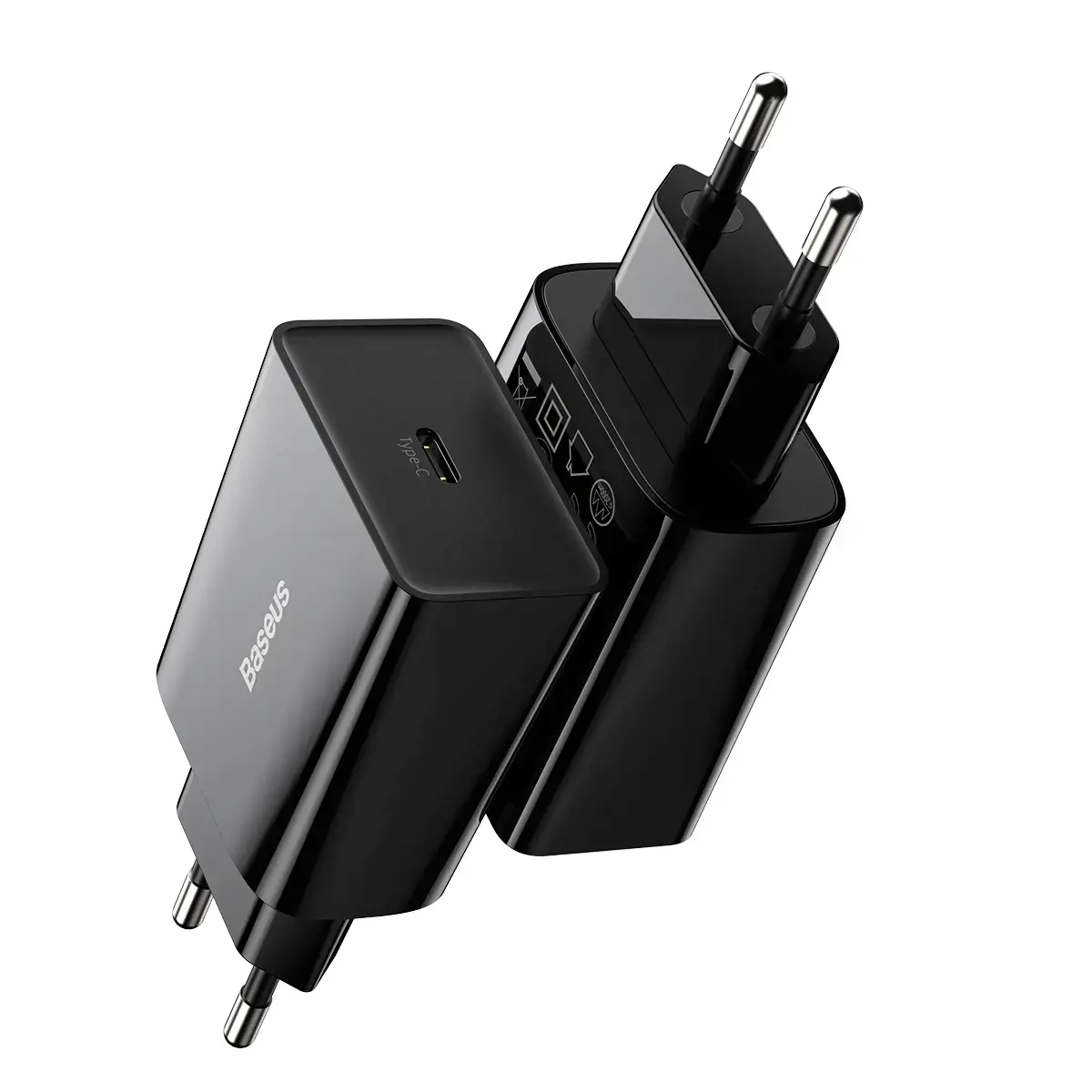 Baseus CCFS-SN01 kelioninis įkroviklis USB-C | 20W | 3A melyna