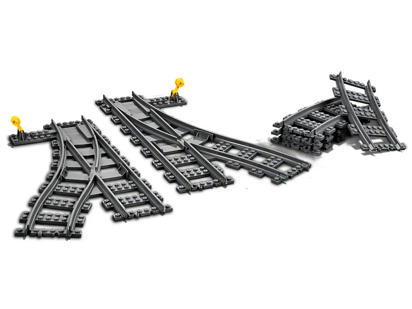 LEGO City 60238 Trains perjungimo bėgiai