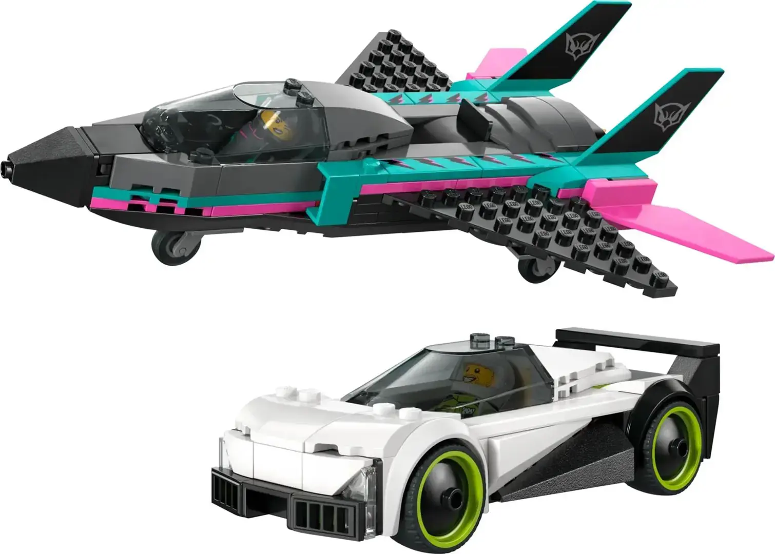 LEGO CITY 60489 Jet vs Car
