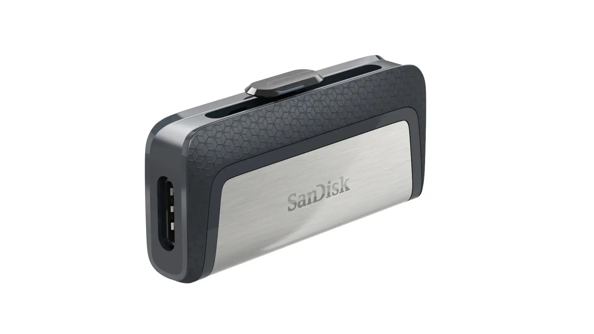 "SanDisk Ultra Dual Drive" USB Type-C atmintinė 64 GB; EAN:619659142056