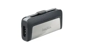 "SanDisk Ultra Dual Drive" USB Type-C atmintinė 64 GB; EAN:619659142056