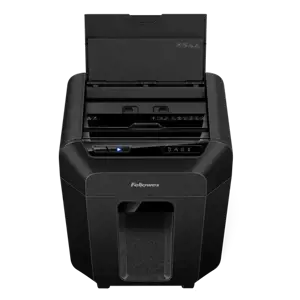 "Fellowes Automax 80M", smulkinimas dalelėmis, 22 cm, 4 x 12 mm, 17 L, 4 ratukai, 80 lapų