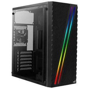 AEROCOOL AEROPGSSTREAK-A-BKRG Kompiuterio korpusas ATX Aerocool STREAK RGB USB 3.0 - DOUBLE RGB STR…