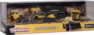 Majorette Volvo transporto priemonių rinkinys, 4 vnt.