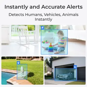 Reolink Argus Series B310 with Solar Panel, IP security camera, Indoor & outdoor, Wireless, Ceiling/wall, Black, White, Bullet