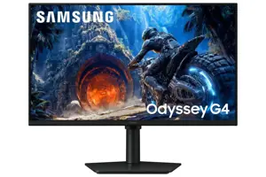 Samsung Odyssey G4 G40H Monitorius 27'' IPS FHD 1920x1080, 1 ms, 300 cd/m2, 300 Hz, Juoda