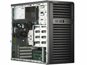 Supermicro SYS-531R-I PC/workstation barebone Mini-Tower Black Intel C262