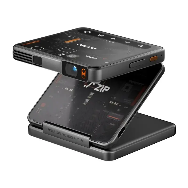 AURZEN ZIP Trifold Cyber Projector