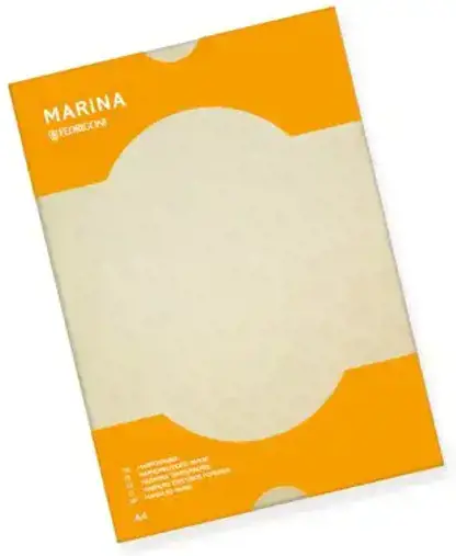 Dekoratyvinis popierius MARINA, A4, 90 g/m2, 50 lapų, smėlio sp.