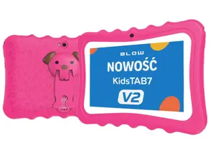 Tablet KidsTAB7 V2 BLOW 4/32GB różowe etui 2MP