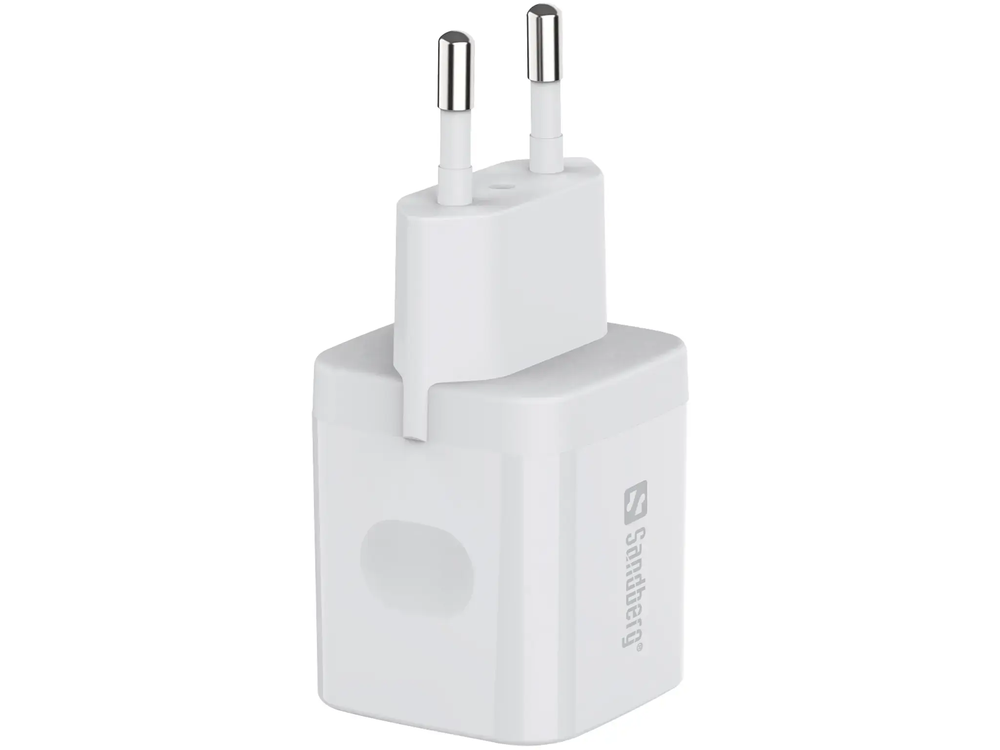 "Sandberg" USB-C kintamosios srovės įkroviklis PD20W, vidinis, kintamosios srovės, 5 V, 3 A, baltas